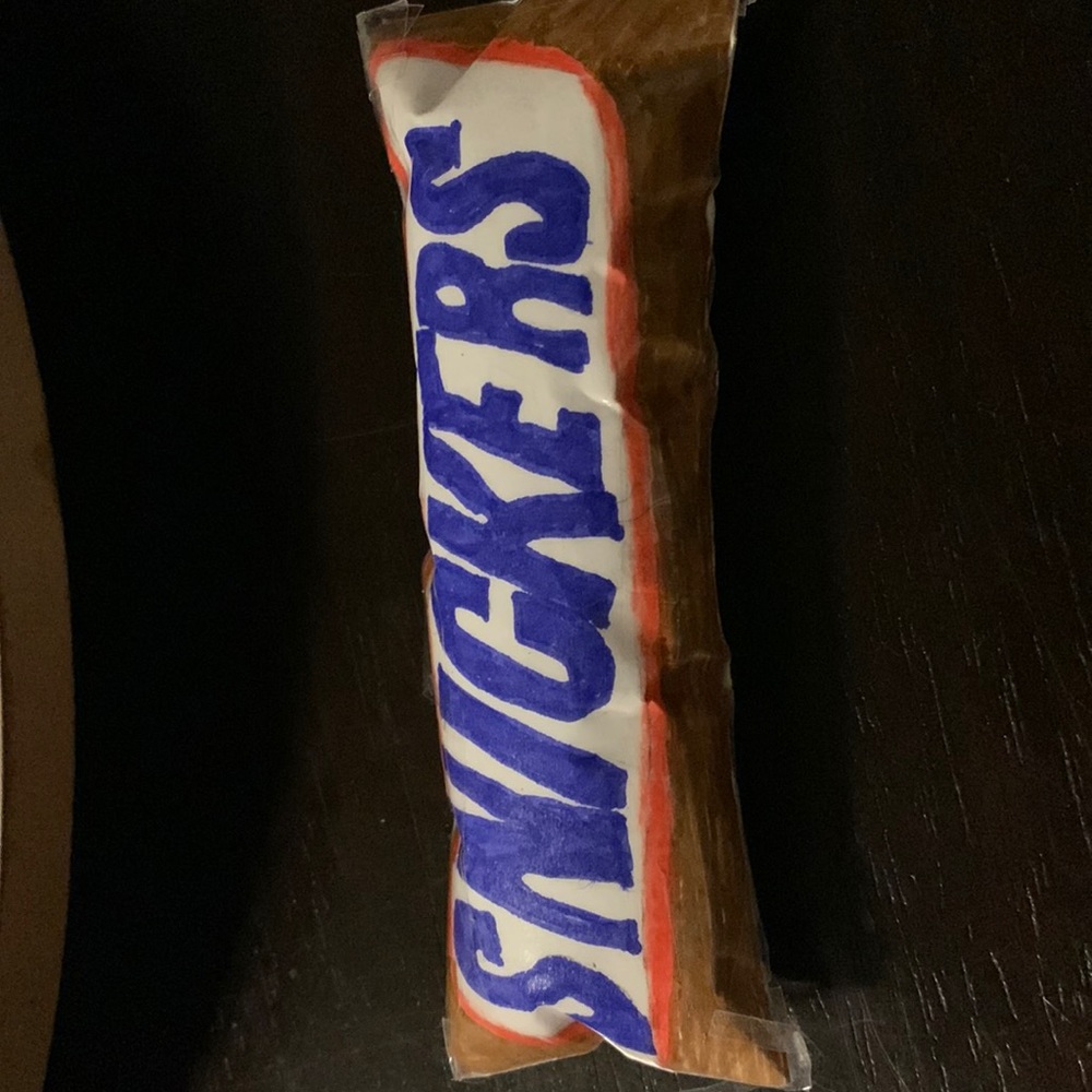 Snickers paper squishy medium long size paper squishy
